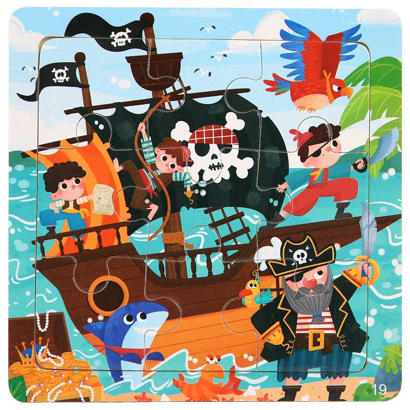 puzzle animaux et autres I boutique1one Pink