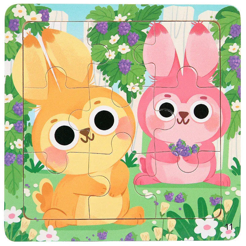 puzzle animaux et autres I boutique1one Red