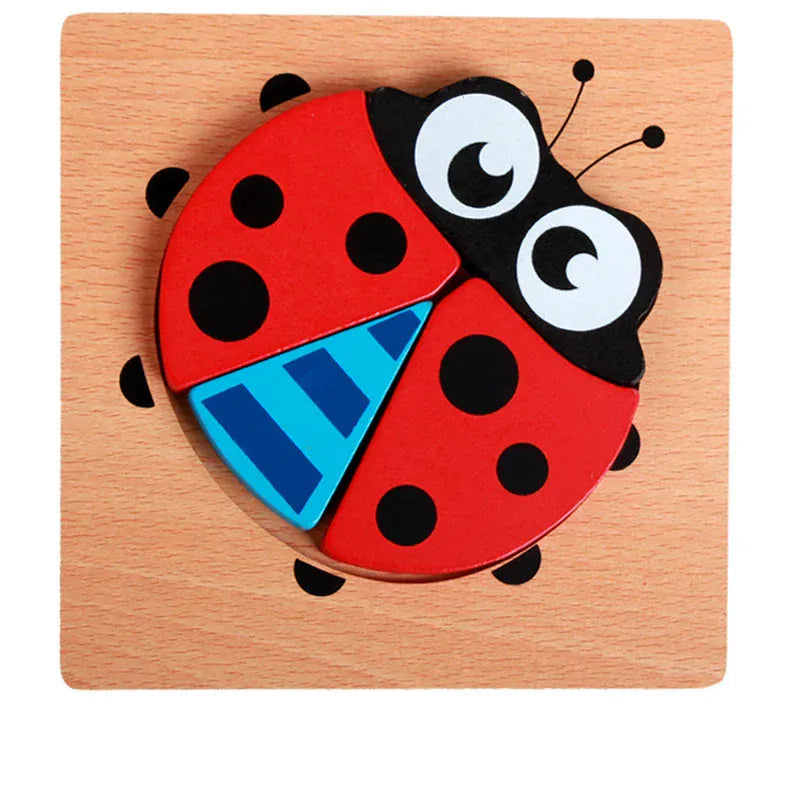 puzzle apprentissage et eveil I boutique1one ladybug