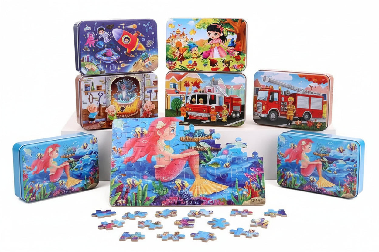 puzzle boite en metal different modèle I boutique1one