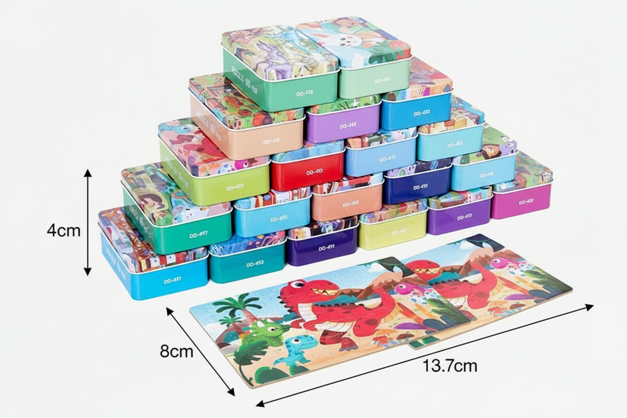 puzzle boite en métal I boutique1one