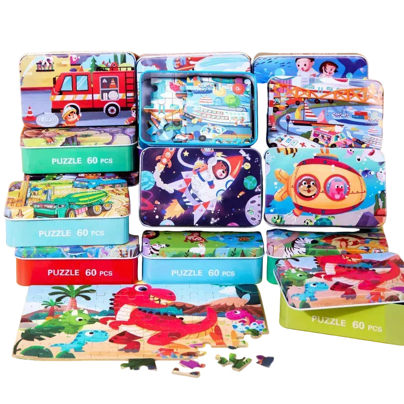 puzzle boite en métal I boutique1one