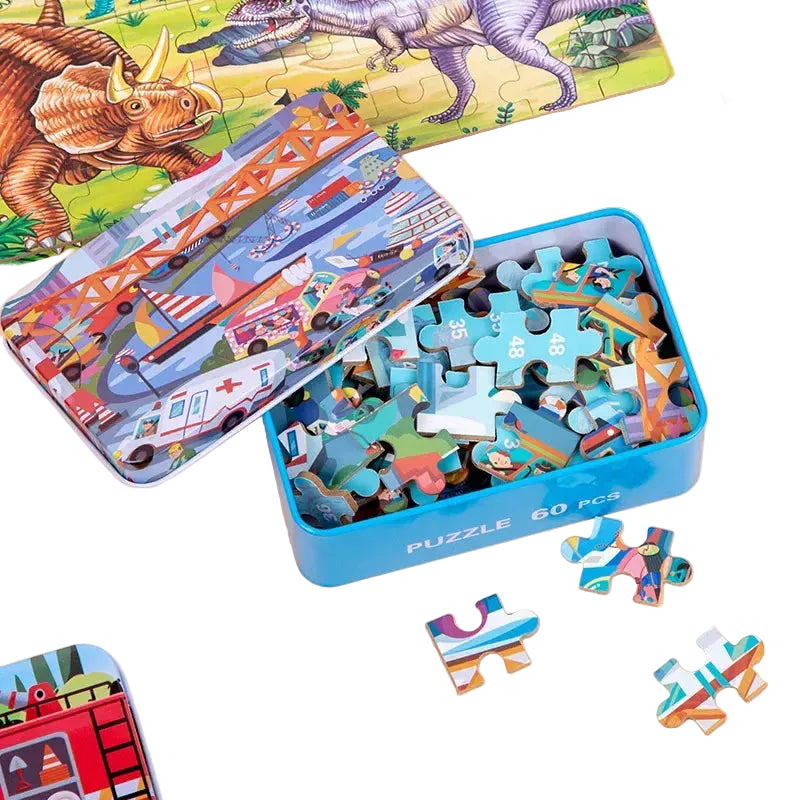 puzzle boite en métal I boutique1one