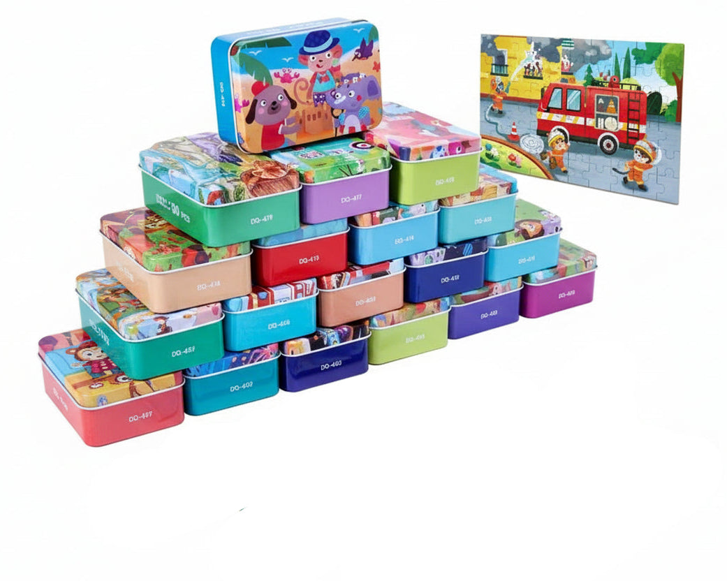 puzzle boite en métal I boutique1one