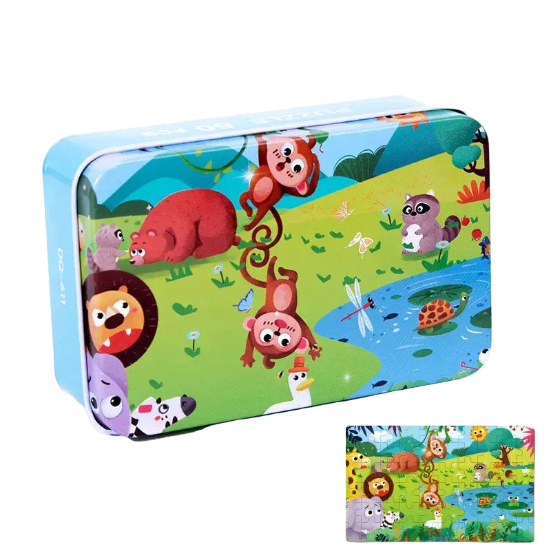 puzzle boite en métal I boutique1one style 10
