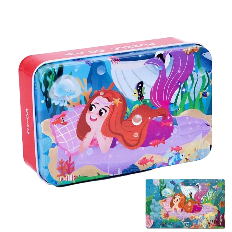 puzzle boite en métal I boutique1one style 12