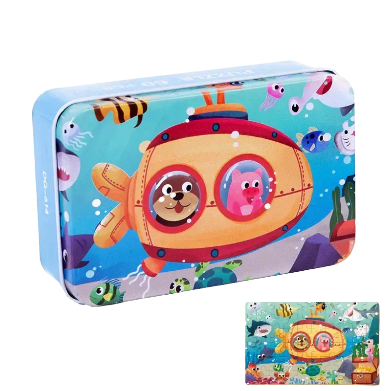 puzzle boite en métal I boutique1one style 13