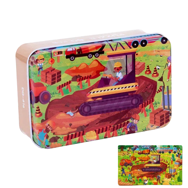 puzzle boite en métal I boutique1one style 15