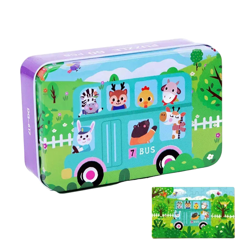 puzzle boite en métal I boutique1one style 16