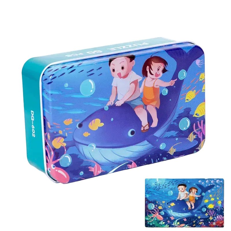 puzzle boite en métal I boutique1one style 2