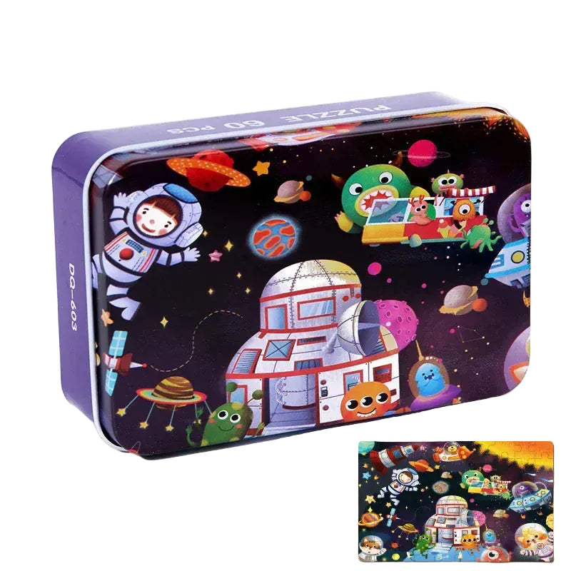 puzzle boite en métal I boutique1one style 3