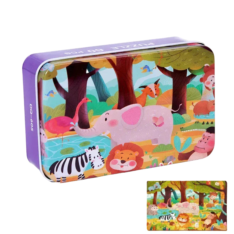 puzzle boite en métal I boutique1one style 5