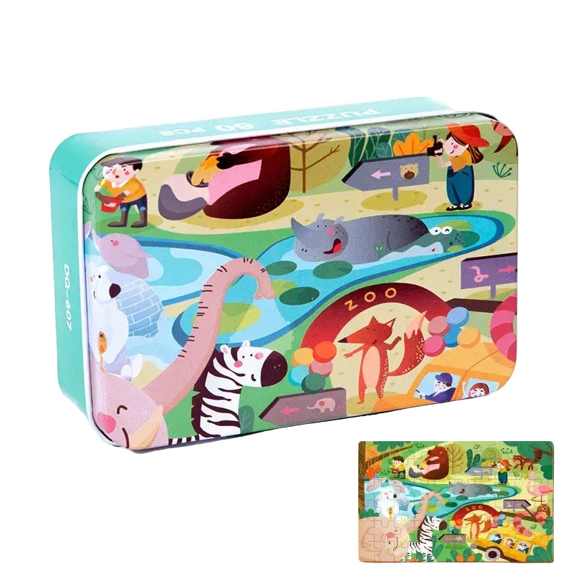 puzzle boite en métal I boutique1one style 6