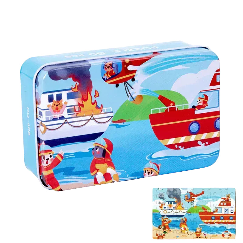 puzzle boite en métal I boutique1one style 7