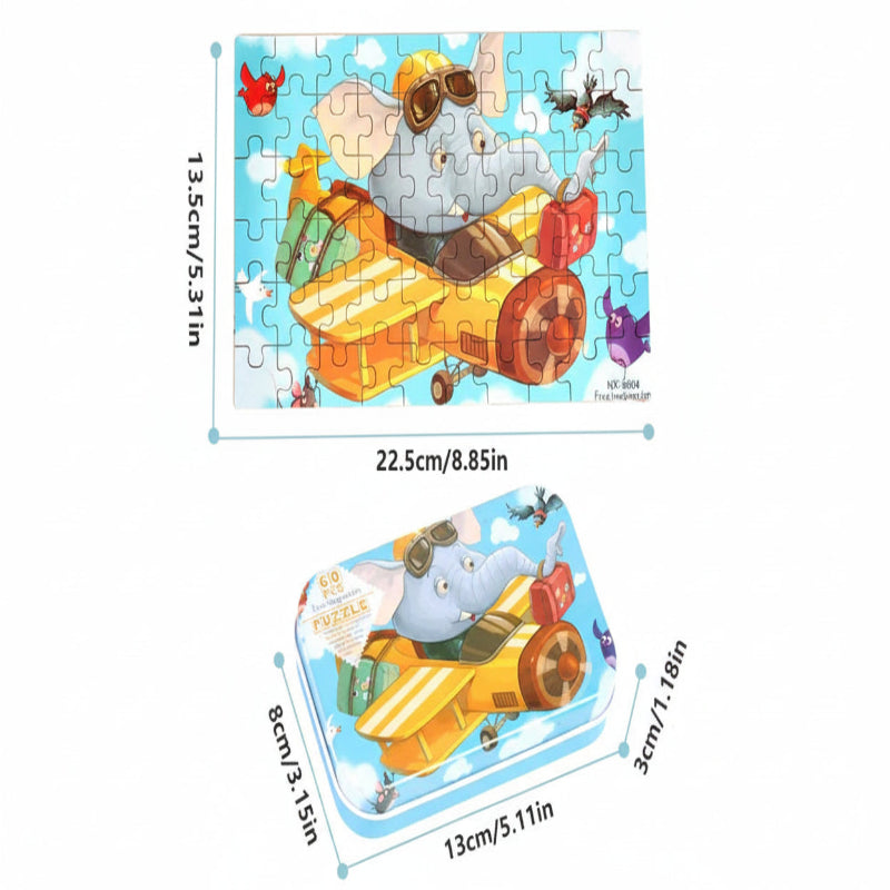 puzzle boite en metal varié I boutique1one