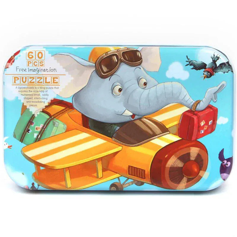 puzzle boite en metal varié I boutique1one DaXaingKaiFeiJi