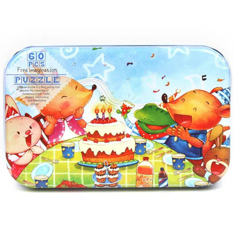 puzzle boite en metal varié I boutique1one GuoShengRi