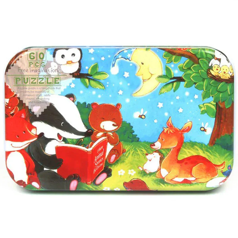 puzzle boite en metal varié I boutique1one JiangGuShi