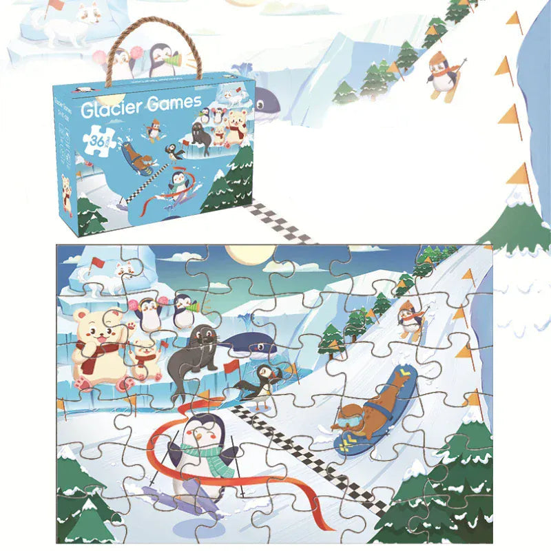 puzzle boite transportable 5 ans I boutique1one Glacier Games
