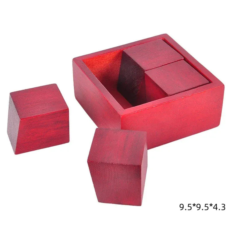 puzzle casse-tête en bois I boutique1one Four pieces