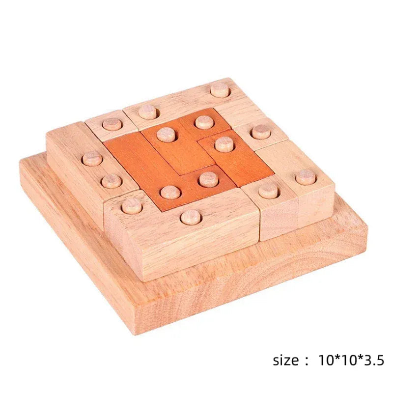 puzzle casse-tête en bois I boutique1one Patchwork blocks