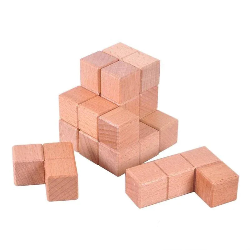 puzzle casse-tête en bois I boutique1one Soma Cube