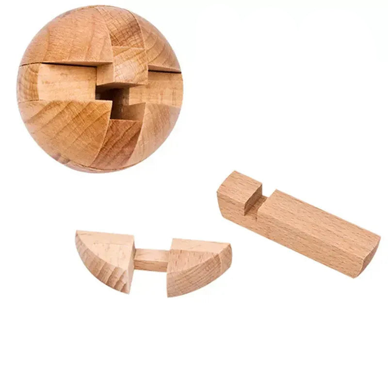 puzzle casse tete en bois tête I boutique1one Ball