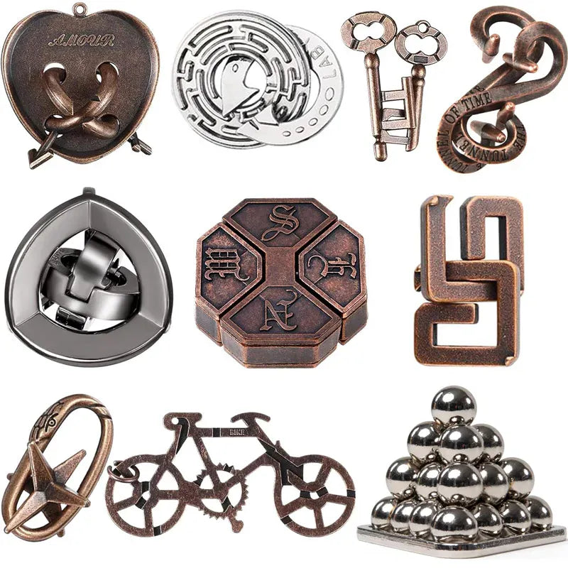 puzzle casse-tête en métal I boutique1one