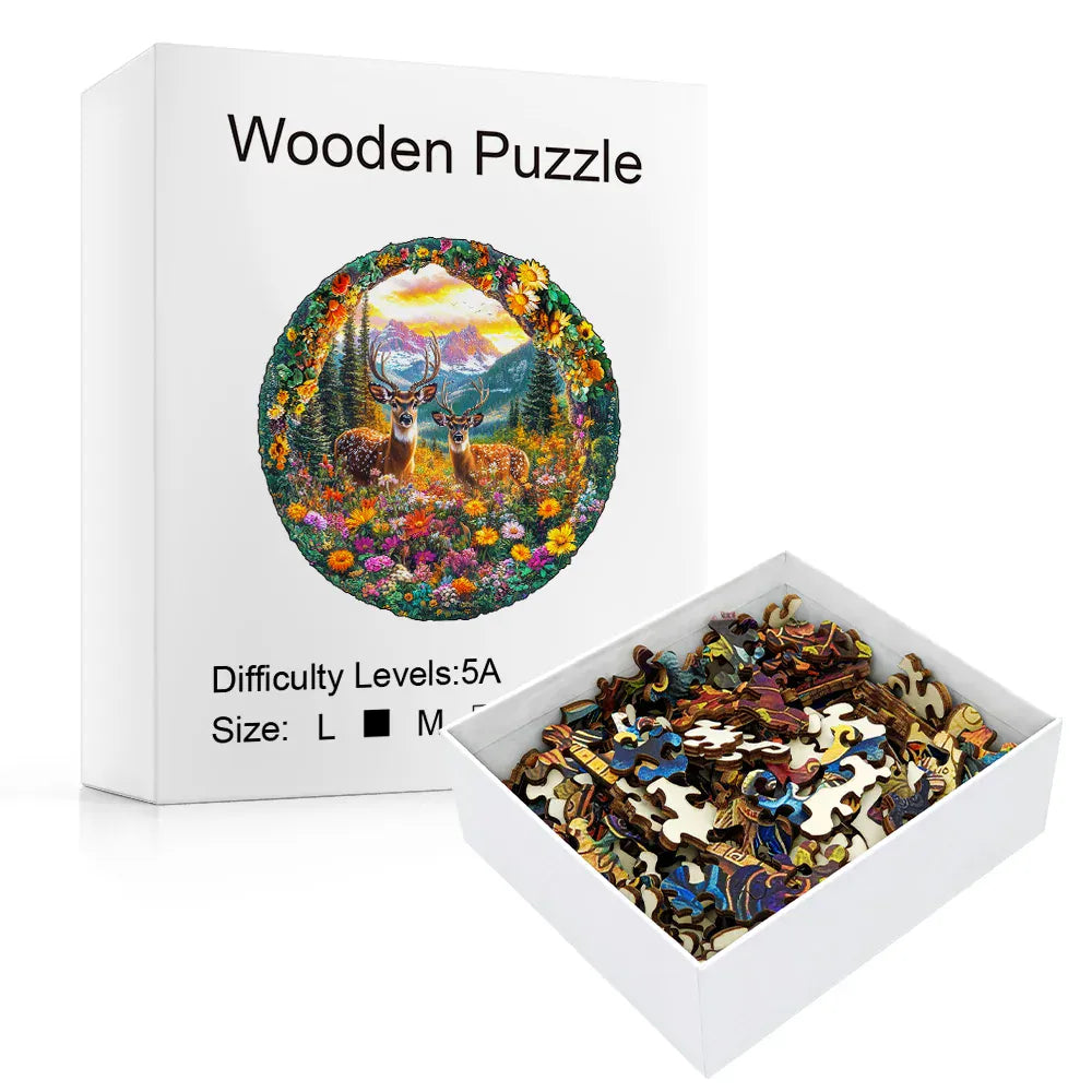 puzzle cerfs magnifiques I boutique1one