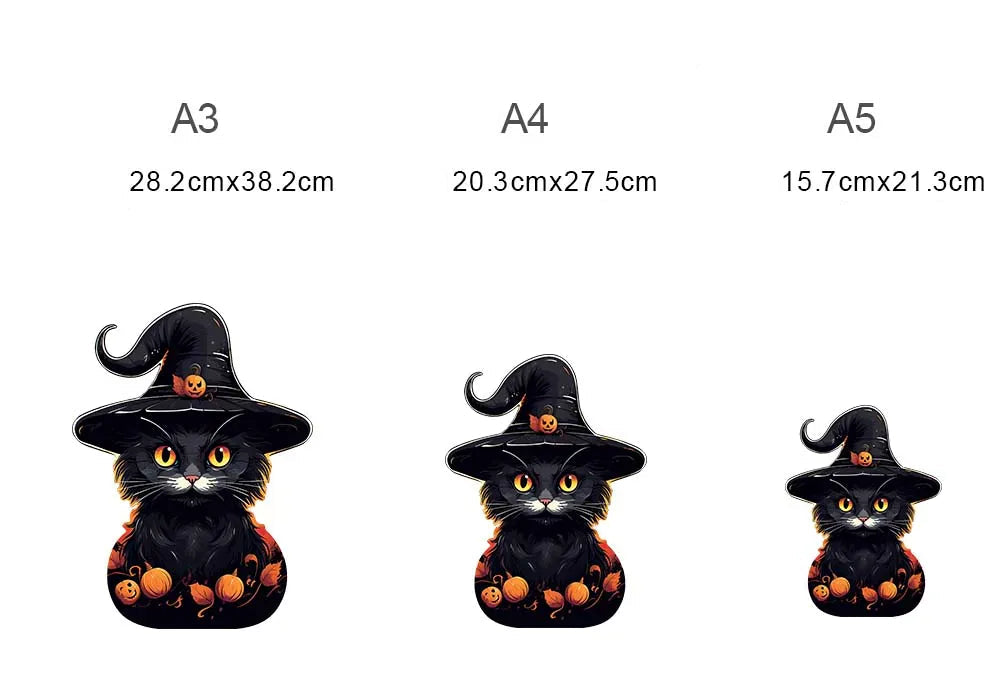 puzzle chat d'Halloween I boutique1one