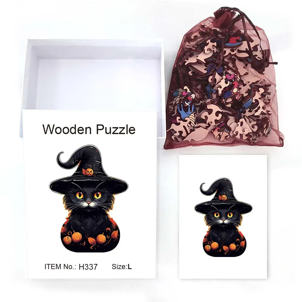 puzzle chat d'Halloween I boutique1one