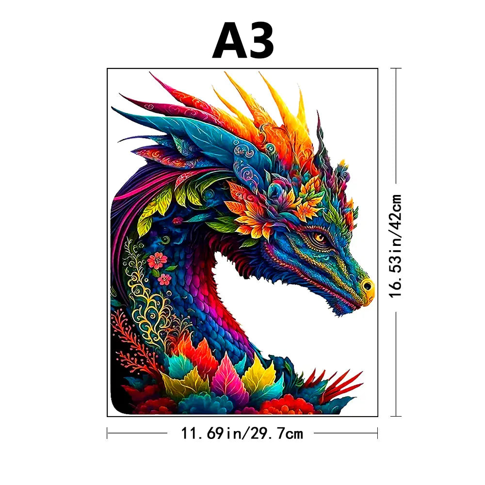 puzzle chat dragon et autres I boutique1one Z004-A3
