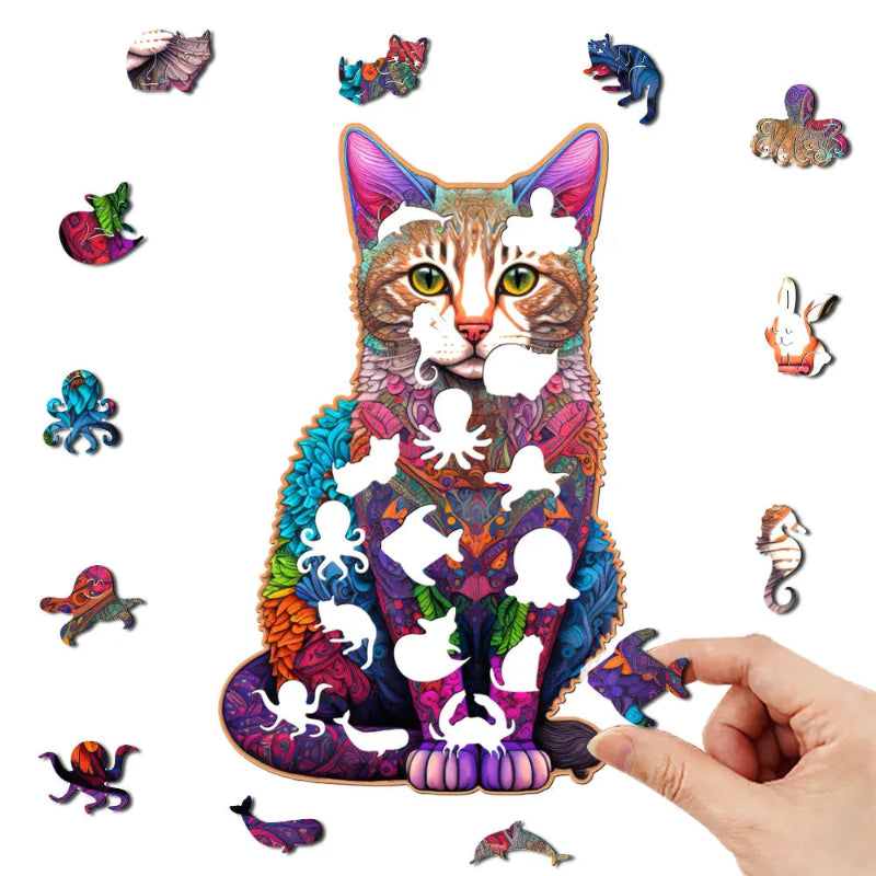 puzzle chat format de pièces originales I boutique1one J3101-A3
