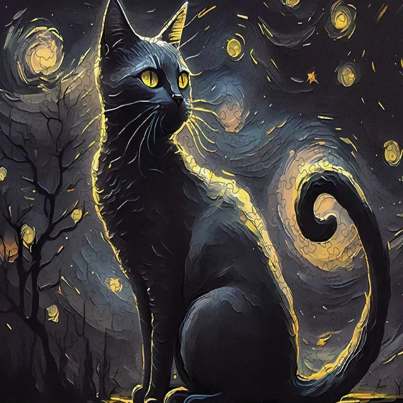puzzle chat noir I boutique1one