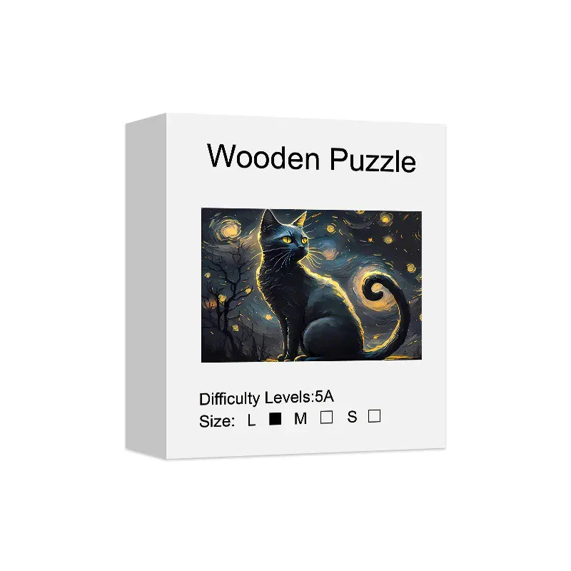 puzzle chat noir I boutique1one L
