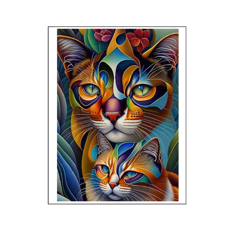 puzzle chat pièces irrégulieres I boutique1one A3