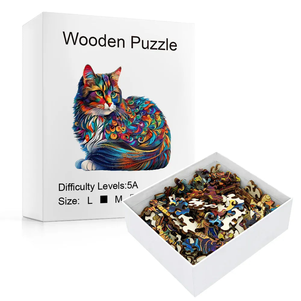 puzzle chats colorés I boutique1one