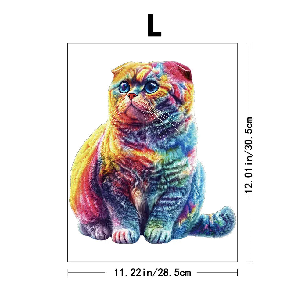 puzzle chats colorés I boutique1one TK-41-L