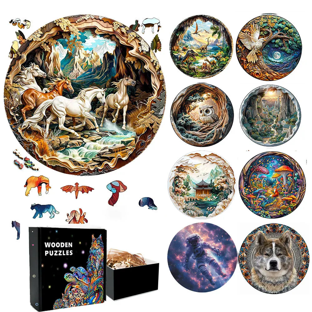 puzzle chevaux et autres I boutique1one