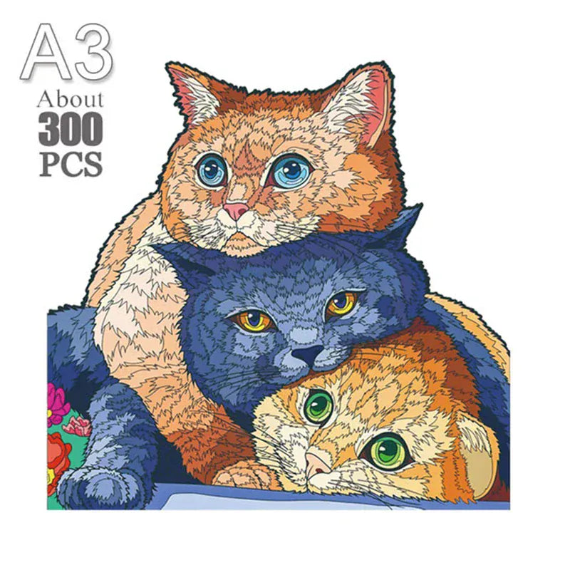 puzzle chien et animaux I boutique1one MAO-38-A3