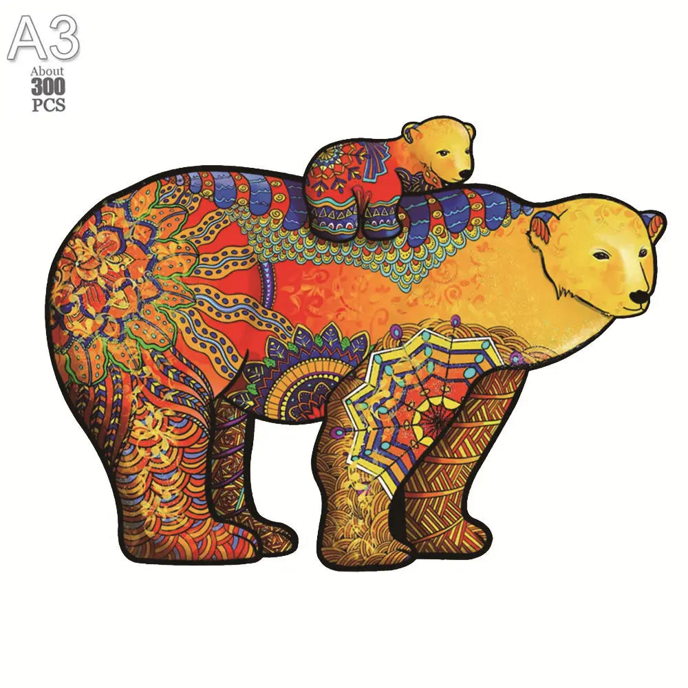 puzzle chien et animaux I boutique1one XIONG-21-A3