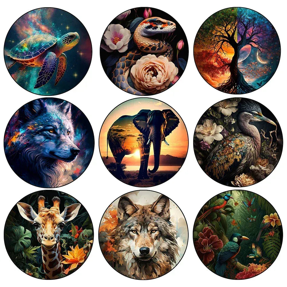 puzzle circulaire animaux et autres I boutique1one