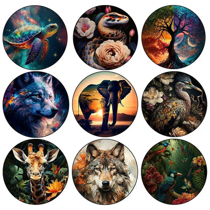 puzzle circulaire animaux et autres I Full Puzzle