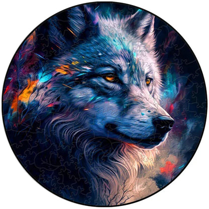 puzzle circulaire animaux et autres I Full Puzzle LOUVE ≈140 PCS
