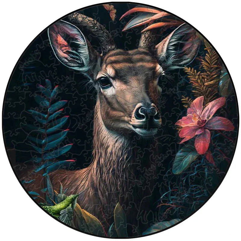 puzzle circulaire animaux et autres I boutique1one TT-YPAN-6065-A5