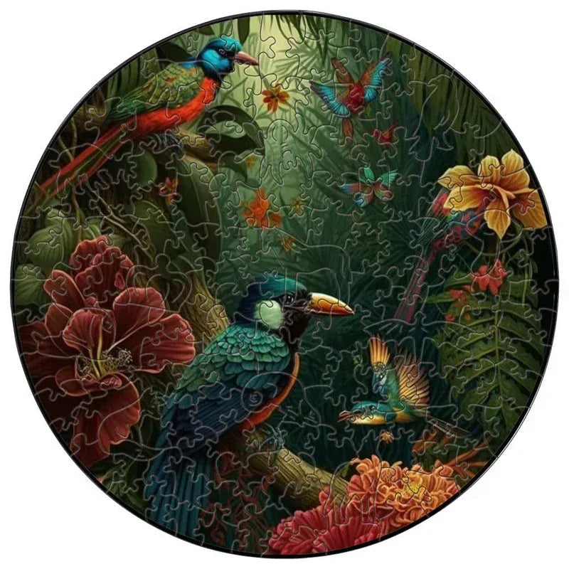 puzzle circulaire animaux et autres I boutique1one TT-YPAN-6083-A3