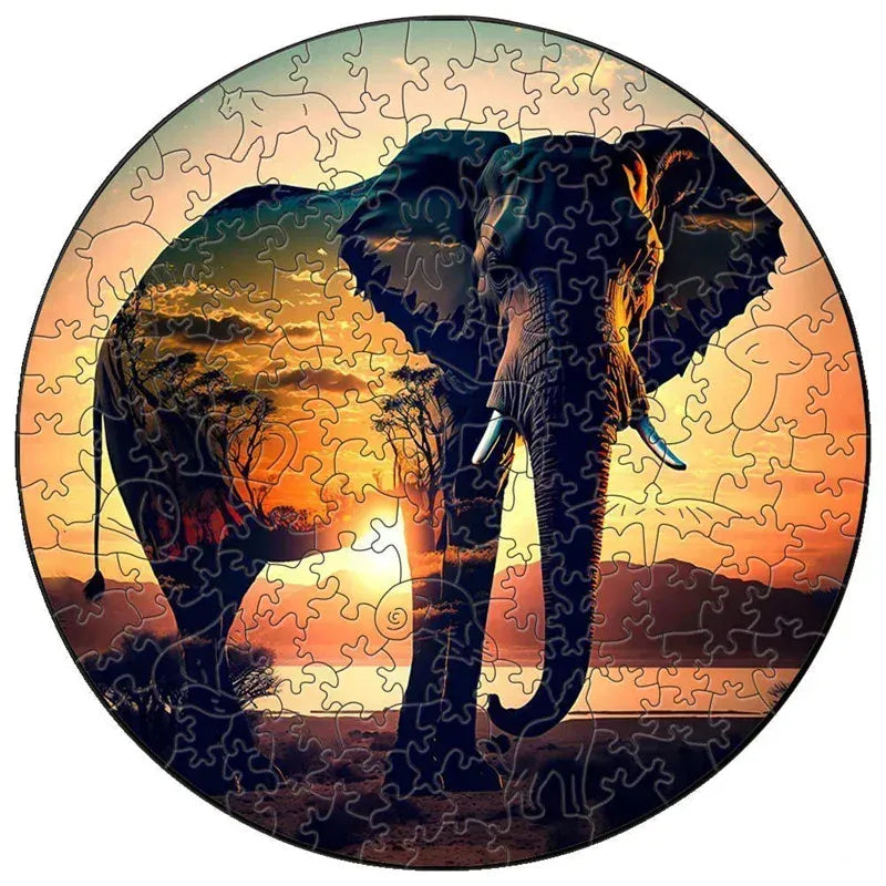 puzzle circulaire animaux et autres I boutique1one TT-YPAN-6084-A5