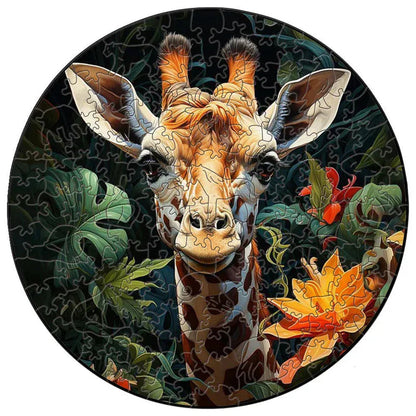 puzzle circulaire animaux et autres I Full Puzzle GIRAFE ≈50 PCS