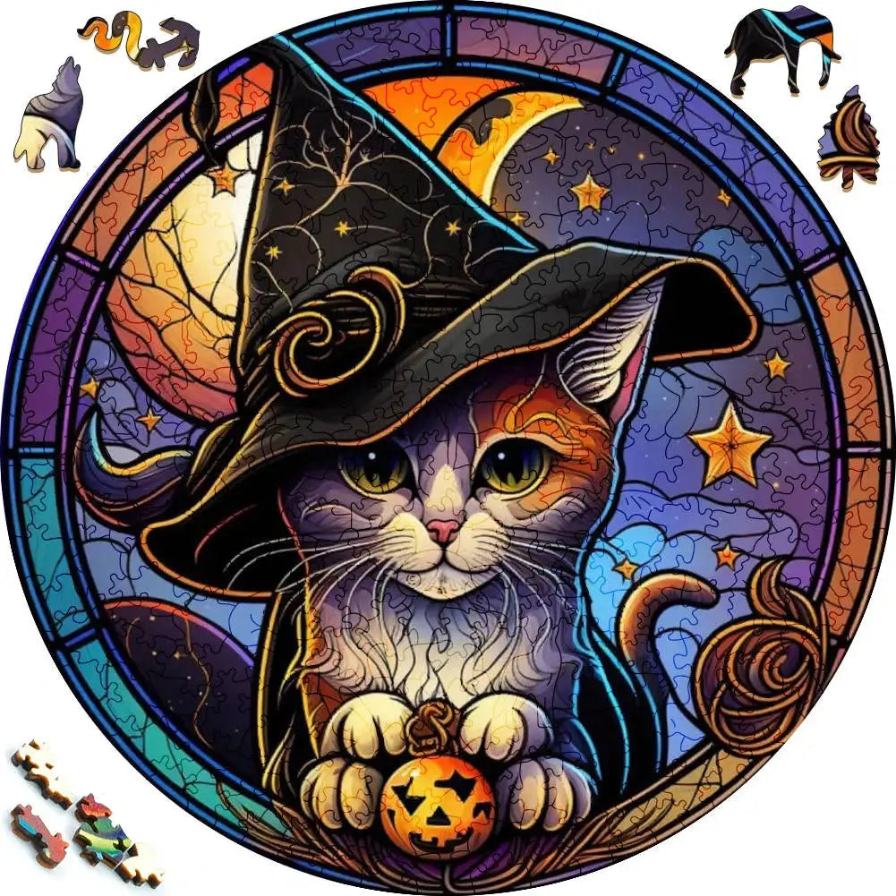 puzzle circulaire animaux I boutique1one TT-YPAN-3354-A5