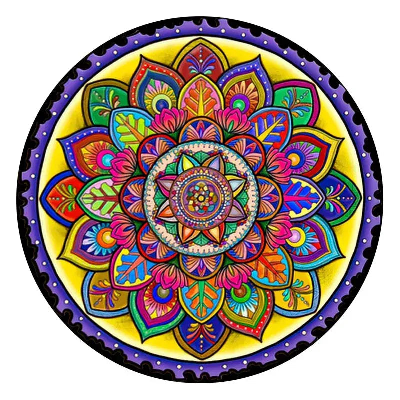 puzzle circulaire animaux I boutique1one TT-YPAN-4215-A5